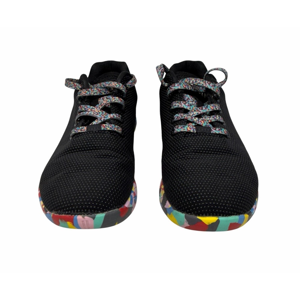 NOBULL Black Multicolor Outwork Trainer Shoes - Men's Size 7, Women's Size 8.5 - Picture 4 of 12